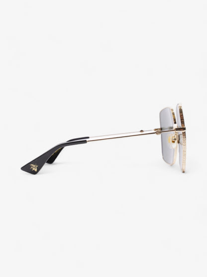 Gucci Guccissima Square Sunglasses Multicoloured Acetate 140mm