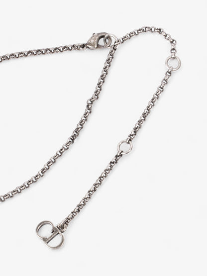 Christian Dior Jadior necklace Gunmetal Base Metal