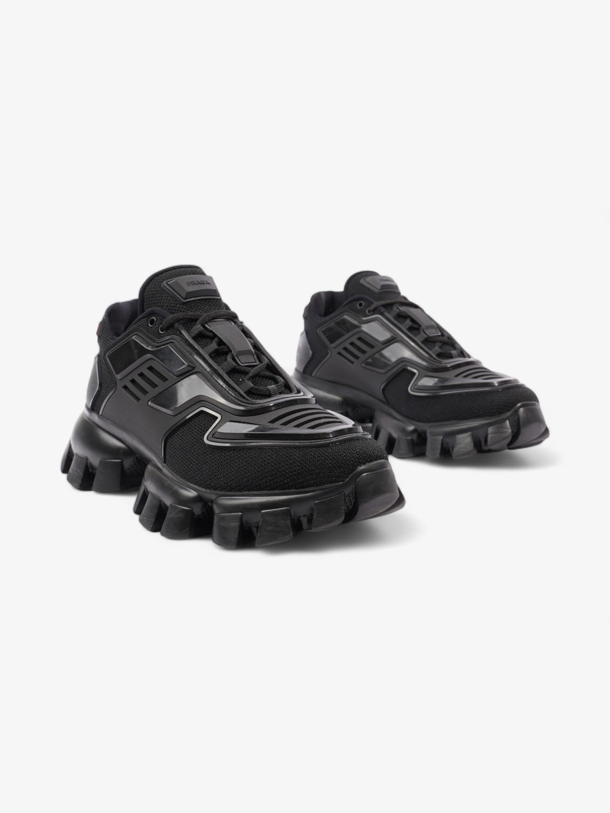 Prada Cloudbust Thunder Sneakers Black / Red Mesh EU 38.5 UK 5.5