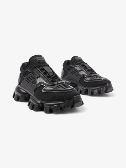 Prada Cloudbust Thunder Sneakers Black / Red Mesh EU 38.5 UK 5.5
