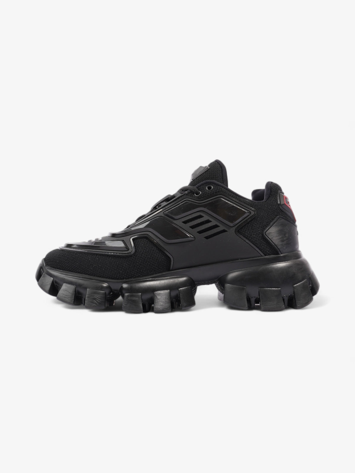 Prada Cloudbust Thunder Sneakers Black / Red Mesh EU 38.5 UK 5.5