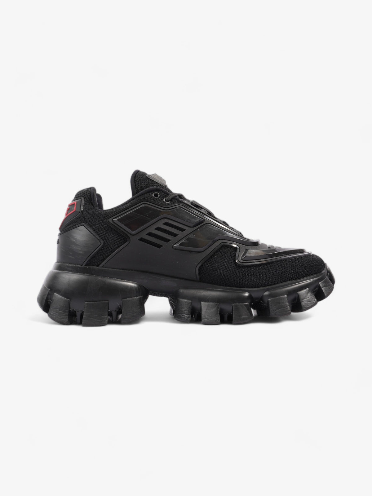 Prada Cloudbust Thunder Sneakers Black / Red Mesh EU 38.5 UK 5.5