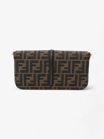 Fendi Fendigraphy Wallet on Chain Tobacco / Brown Fabric