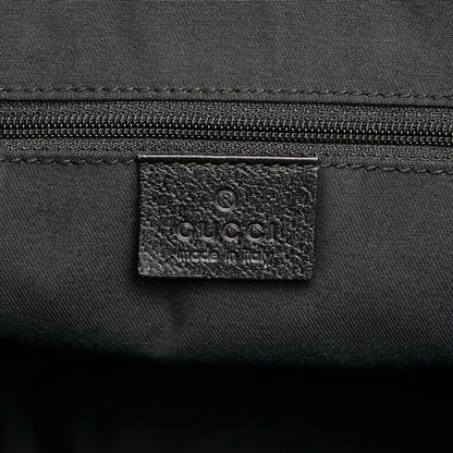 Gucci Abbey Tote Bag Black GG Canvas