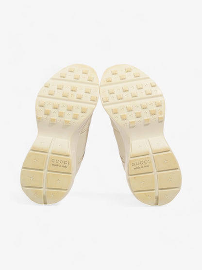 Gucci Rhyton Ivory / Red / Green Leather EU 38.5 UK 5.5