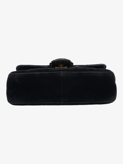 Gucci GG Marmont Black Velvet Mini