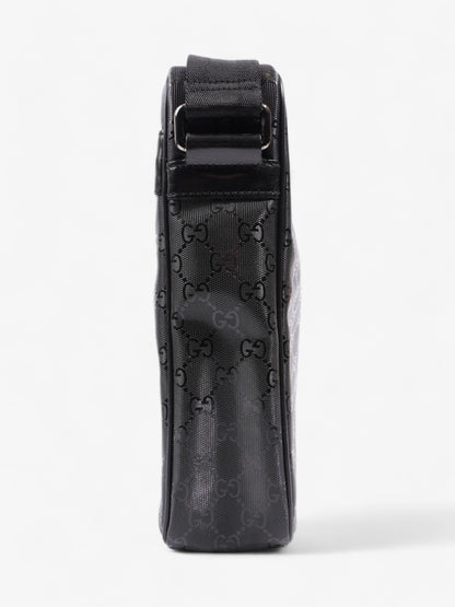 Gucci GG Imprime Messenger Black Coated Canvas