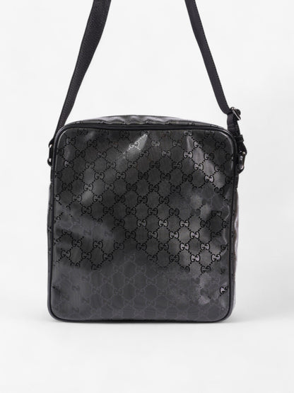 Gucci GG Imprime Messenger Black Coated Canvas