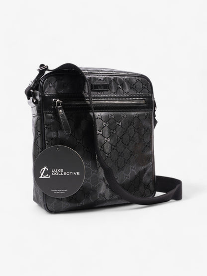 Gucci GG Imprime Messenger Black Coated Canvas