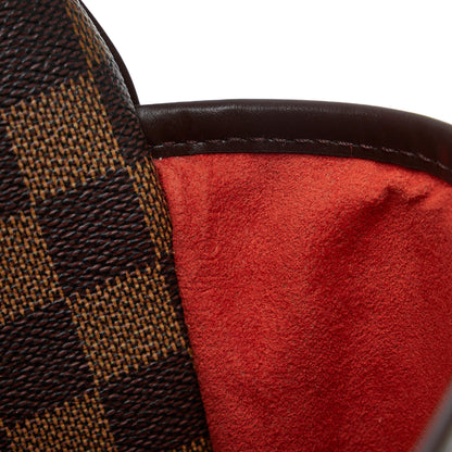 LOUIS VUITTON Damier Ebene Ipanema GM Shoulder Bag