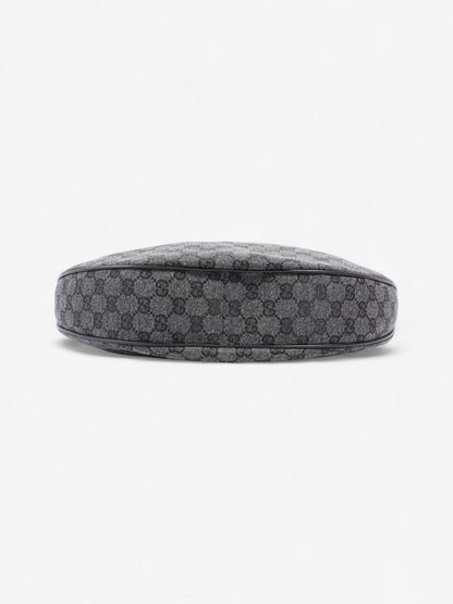 Gucci Half Moon Hobo Black Denim GG Supreme Denim