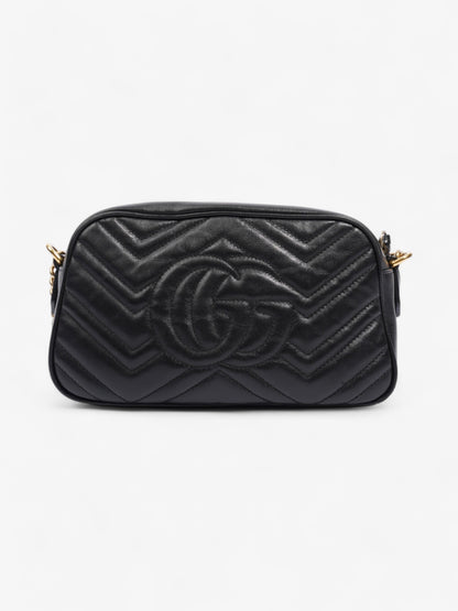 Gucci Marmont Black Matelasse Leather Small