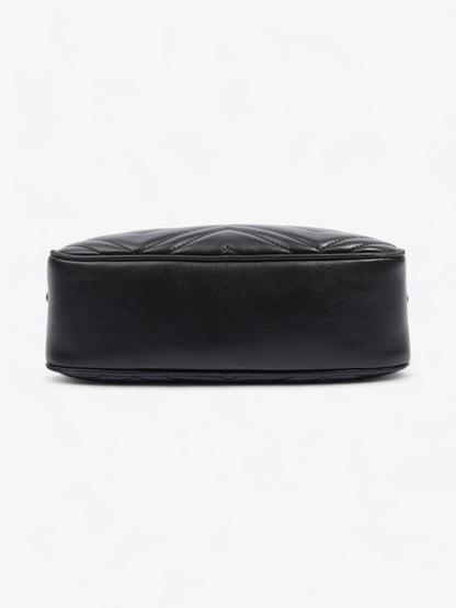 Gucci Marmont Black Matelasse Leather Small