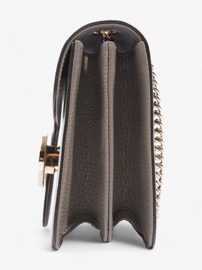 Gucci Interlocking Bag Grey Leather Small