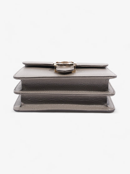 Gucci Interlocking Bag Grey Leather Small