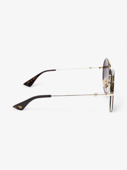 Gucci Round Sunglasses Red / Green Acetate 56mm
