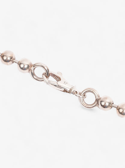 Gucci Interlocking G Bracelet Silver Silver Sterling 17