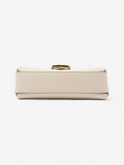 Gucci Interlocking G Dollar Bag White Leather