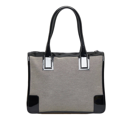 Gucci Handbag Grey Canvas