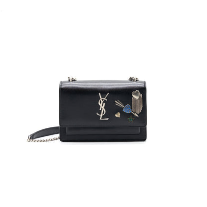 Saint Laurent Sunset Chain Wallet