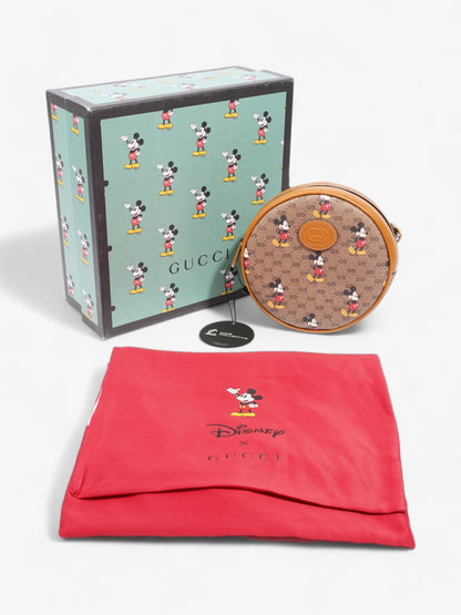 Gucci Gucci x Disney Round Mini Backpack GG Supreme Canvas