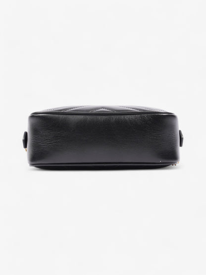 Gucci GG Marmont Black Matelasse Leather Mini