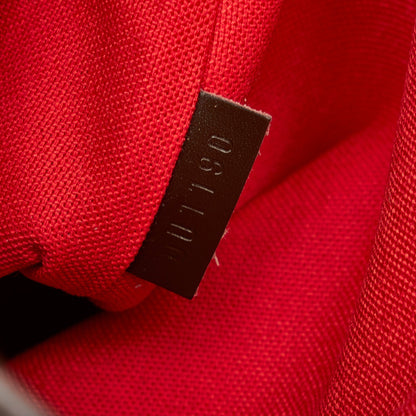 LOUIS VUITTON Damier Ebene Bloomsbury PM Crossbody Bag