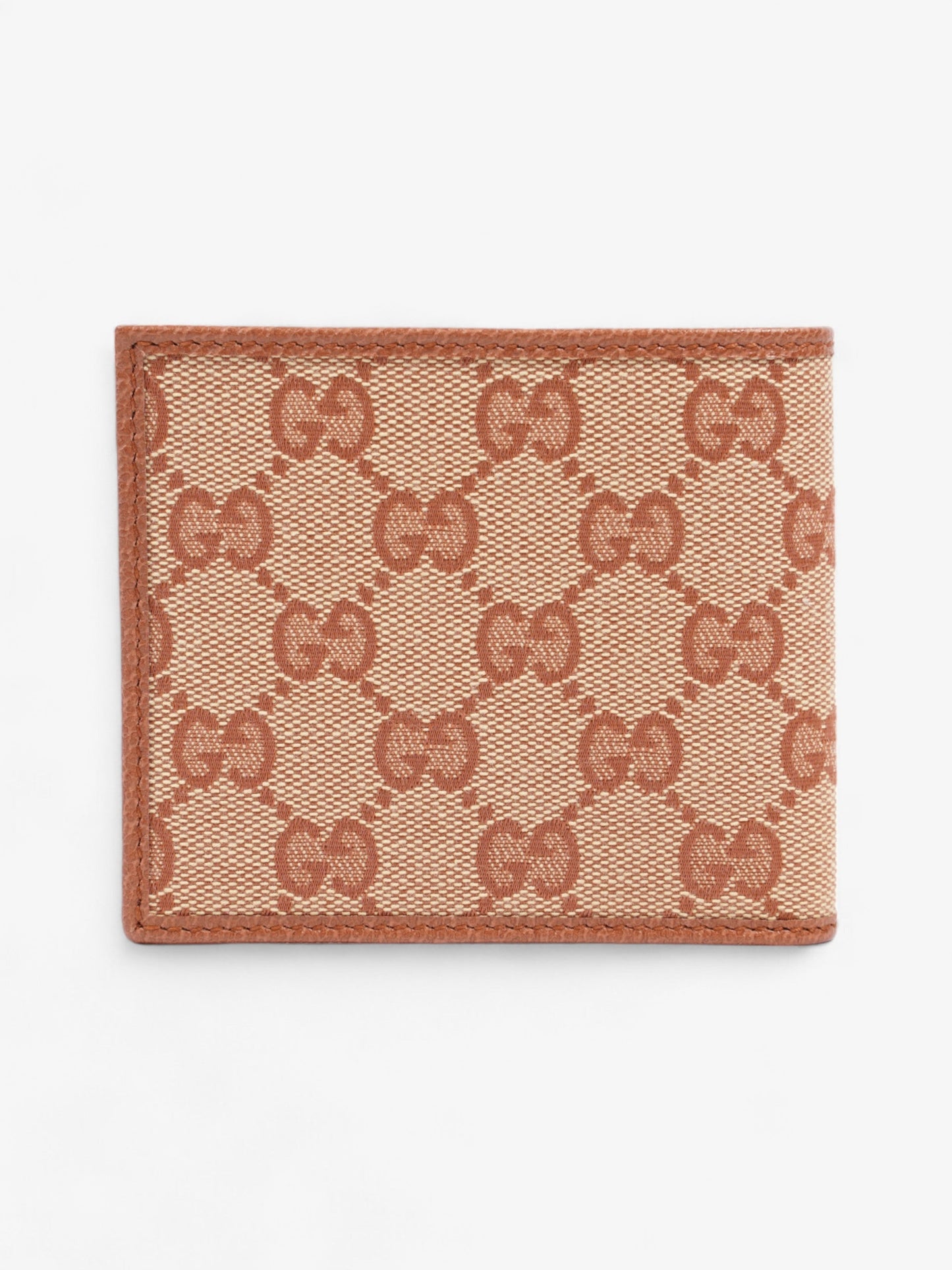 Gucci LA Dodgers Bi-Fold Wallet Beige / Brown Canvas