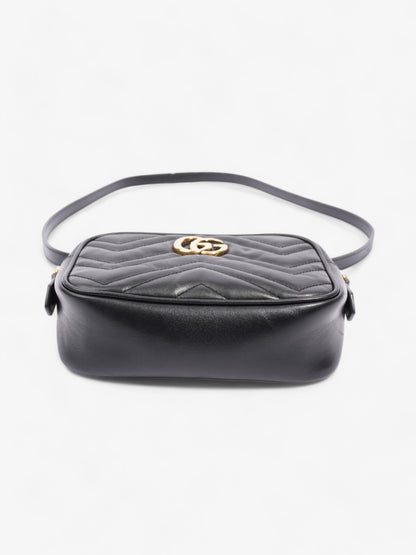 Gucci GG Marmont Black Matelasse Leather Mini