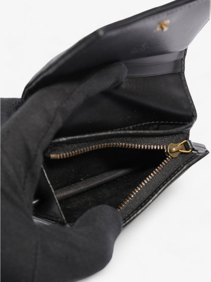Gucci GG Marmont Wallet Black Leather