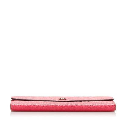 LOUIS VUITTON Empreinte Emilie Wallet Red