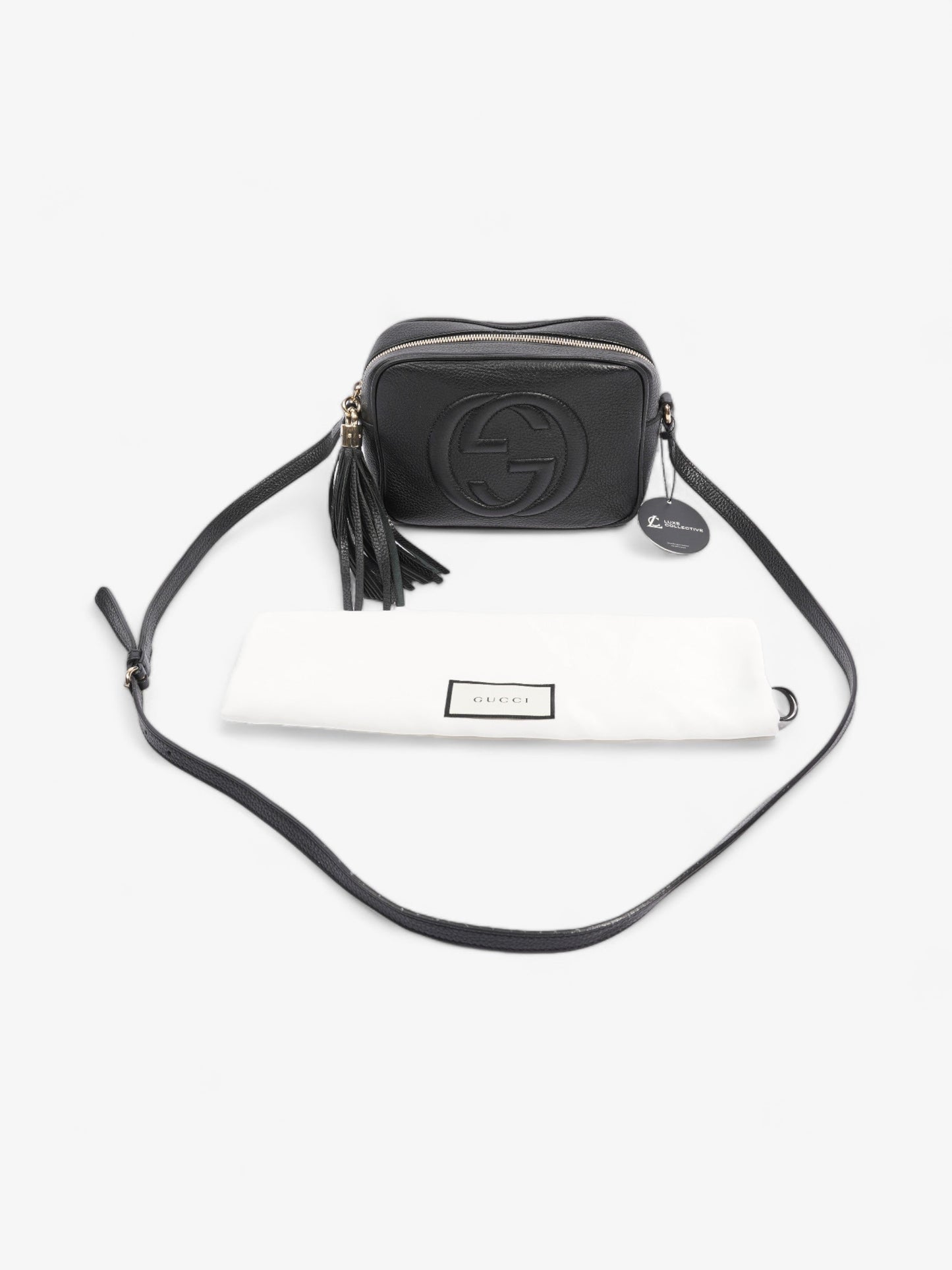 Gucci Soho Disco  Black Leather Small