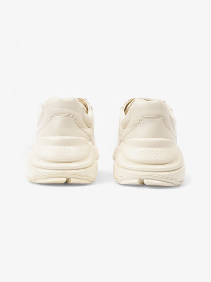 Gucci Rhyton Logo Ivory / Vintage Stripe Leather EU 45 UK 11