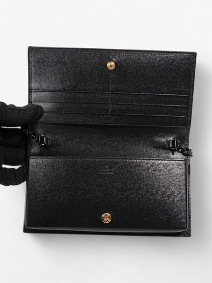 Gucci Horsebit 1955 Wallet on Chain Black Calfskin Leather