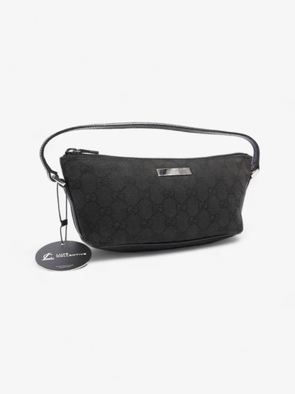 Gucci Boat Baguette Black Canvas