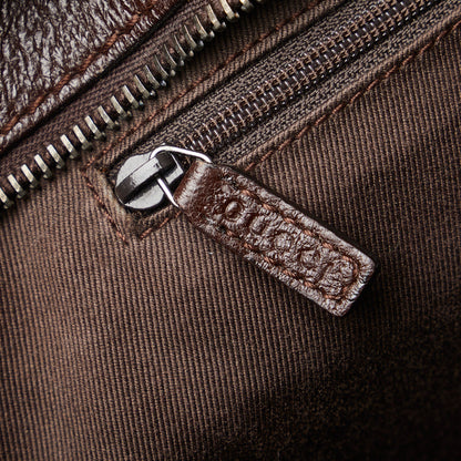 Brown Gucci GG Canvas Tote Bag