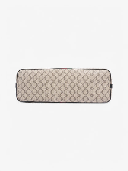 Gucci Zipper Web Tote Supreme Coated Canvas