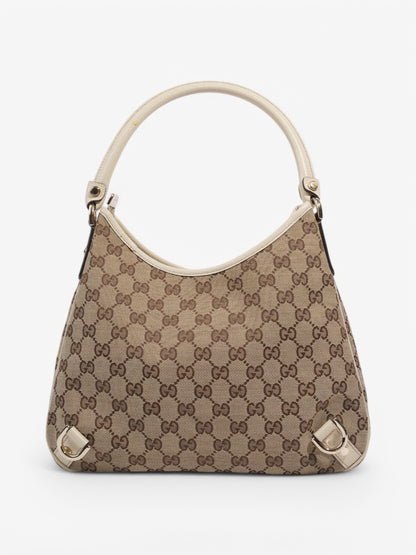 Gucci Abbey D-Ring Supreme / White Canvas