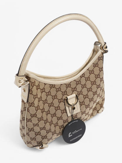 Gucci Abbey D-Ring Supreme / White Canvas