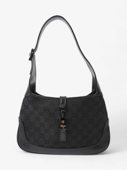 Gucci Jackie Black / GG Supreme Canvas