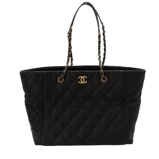 Chanel Chain Tote Bag Caviar Tote Bag
