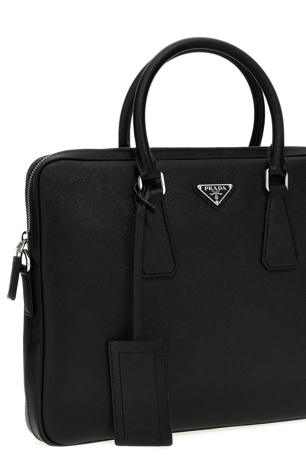 Prada Men Saffiano Handbag