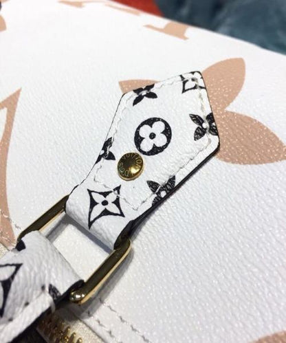 Louis Vuitton Speedy Bandouliere 30 Monogram Geant White