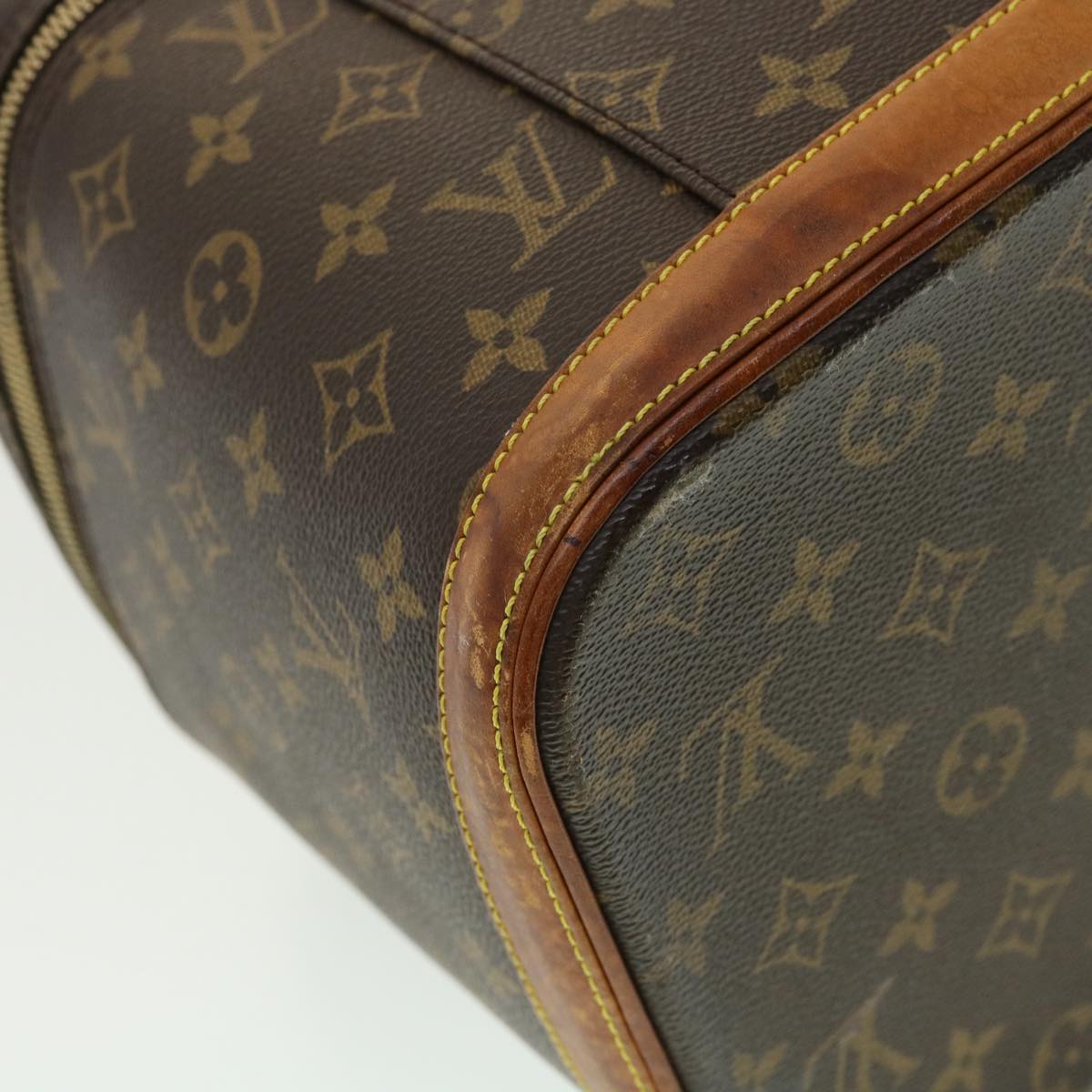 LOUIS VUITTON Monogram Nice Hand Bag 2way M47280 LV Auth ac1149