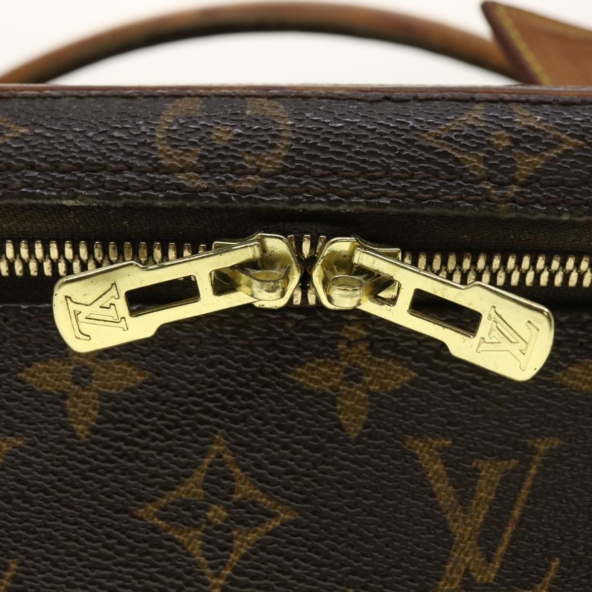 LOUIS VUITTON Monogram Nice Hand Bag 2way M47280 LV Auth ac1149