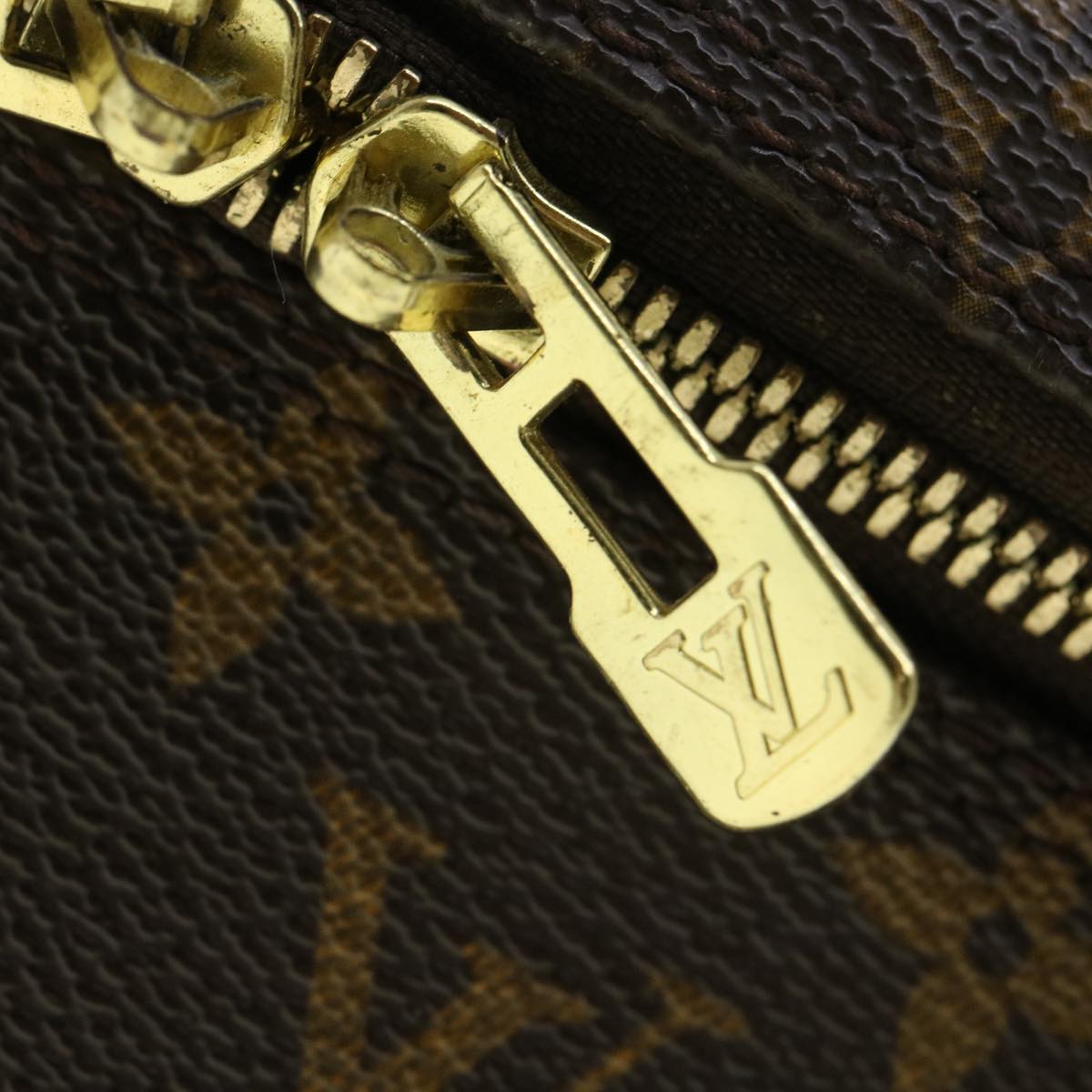 LOUIS VUITTON Monogram Nice Hand Bag 2way M47280 LV Auth ac1149