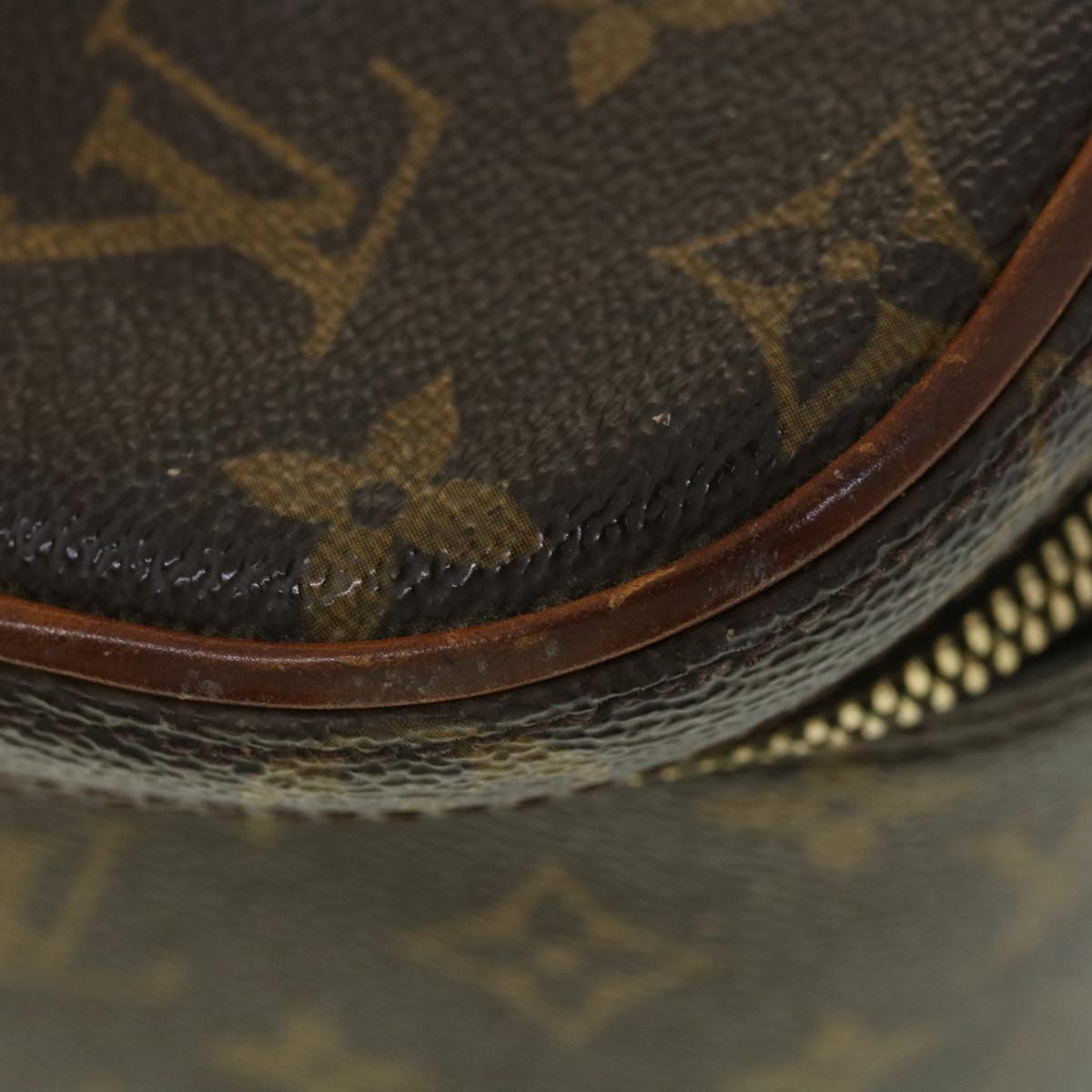 LOUIS VUITTON Monogram Nice Hand Bag 2way M47280 LV Auth ac1149
