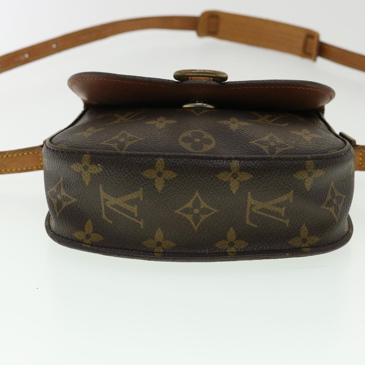 LOUIS VUITTON Monogram Saint Cloud PM Shoulder Bag M51244 LV Auth am3291