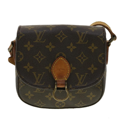 LOUIS VUITTON Monogram Saint Cloud PM Shoulder Bag M51244 LV Auth am3291