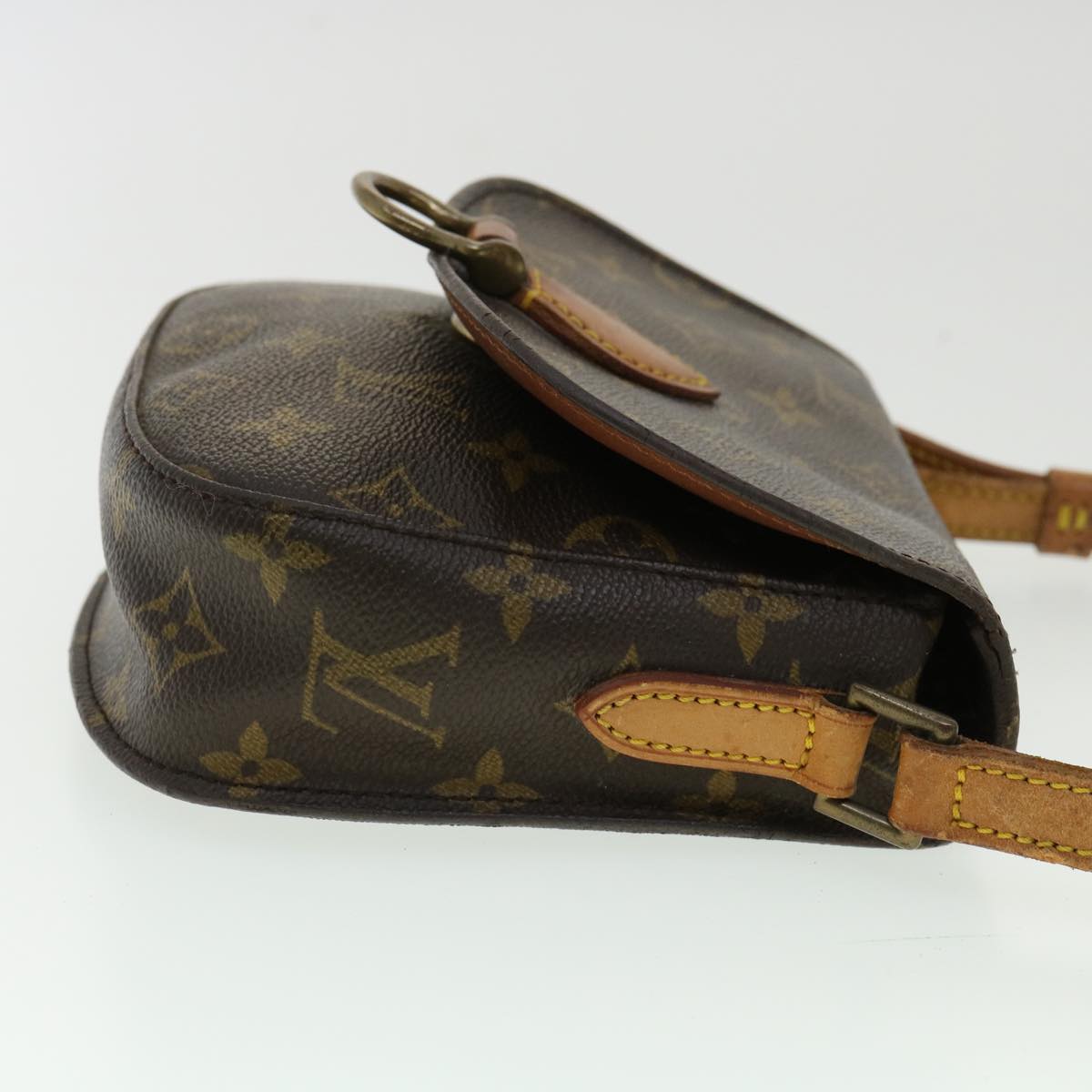LOUIS VUITTON Monogram Saint Cloud PM Shoulder Bag M51244 LV Auth am3291